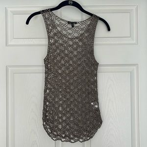 Eileen Fisher Crochet Tank